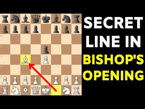 Powerful Gambit to Win Fast in the Bishop's Opening [TRAPS Included]