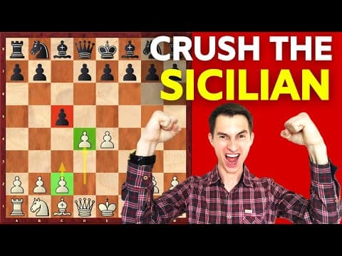 Sicilian Defense Smith-Morra Gambit [TRAPS Included]
